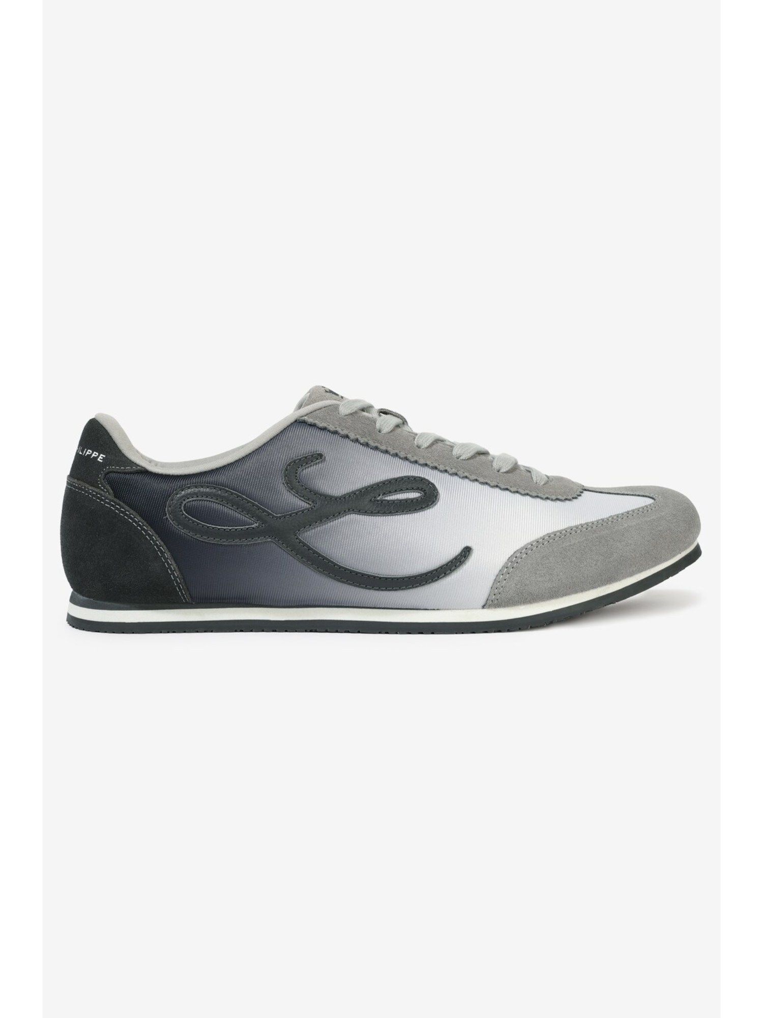 Buy Louis Philippe Men Grey White Sneakers Online